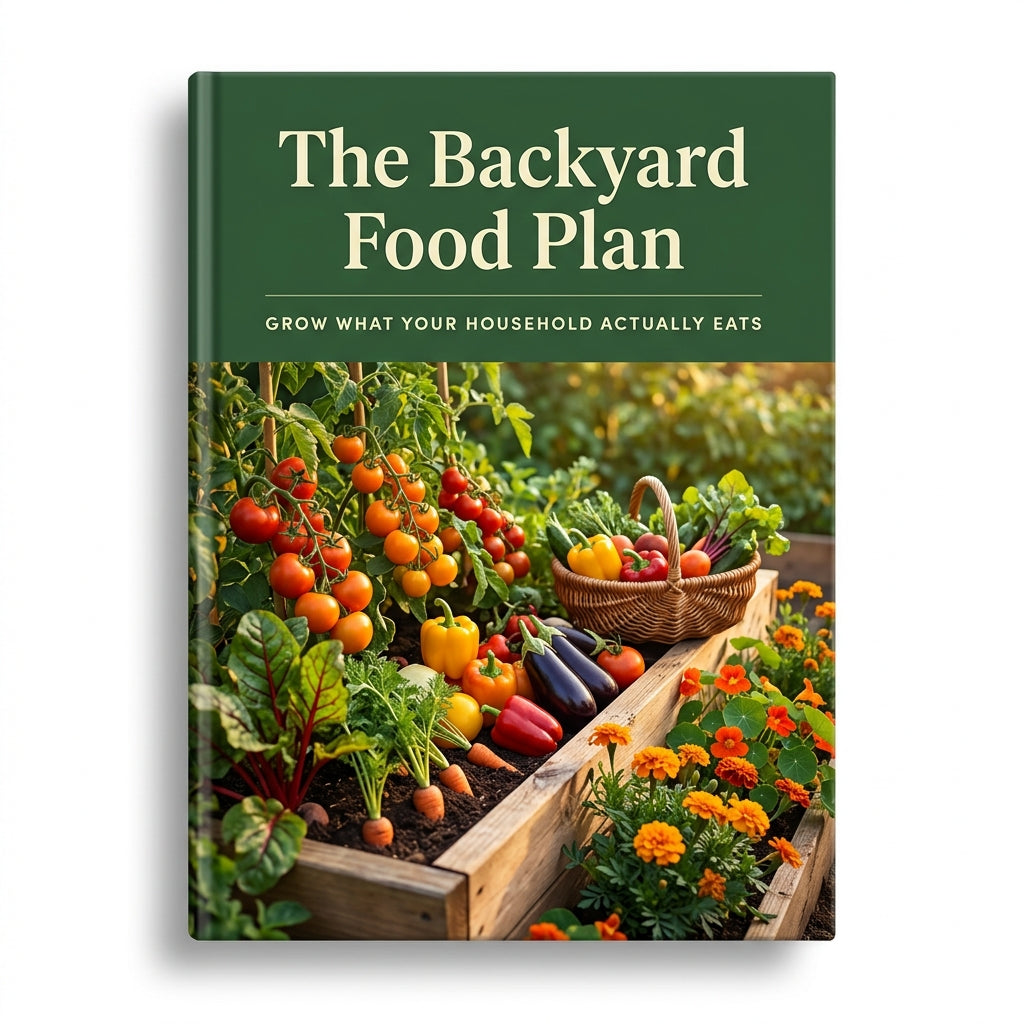 The Backyard Food Plan - Grow What Your Household Actually Eats